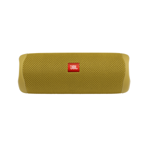 JBL Flip 5 - Mustard Yellow - Portable Waterproof Speaker - Front